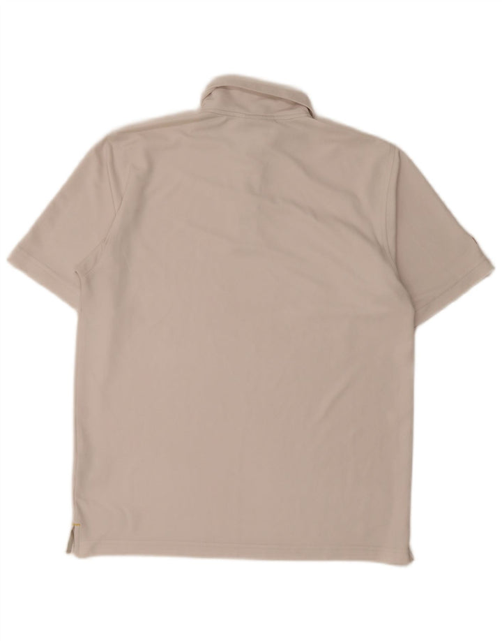 Polo Lotto Hombre Grande Poliéster Blanco