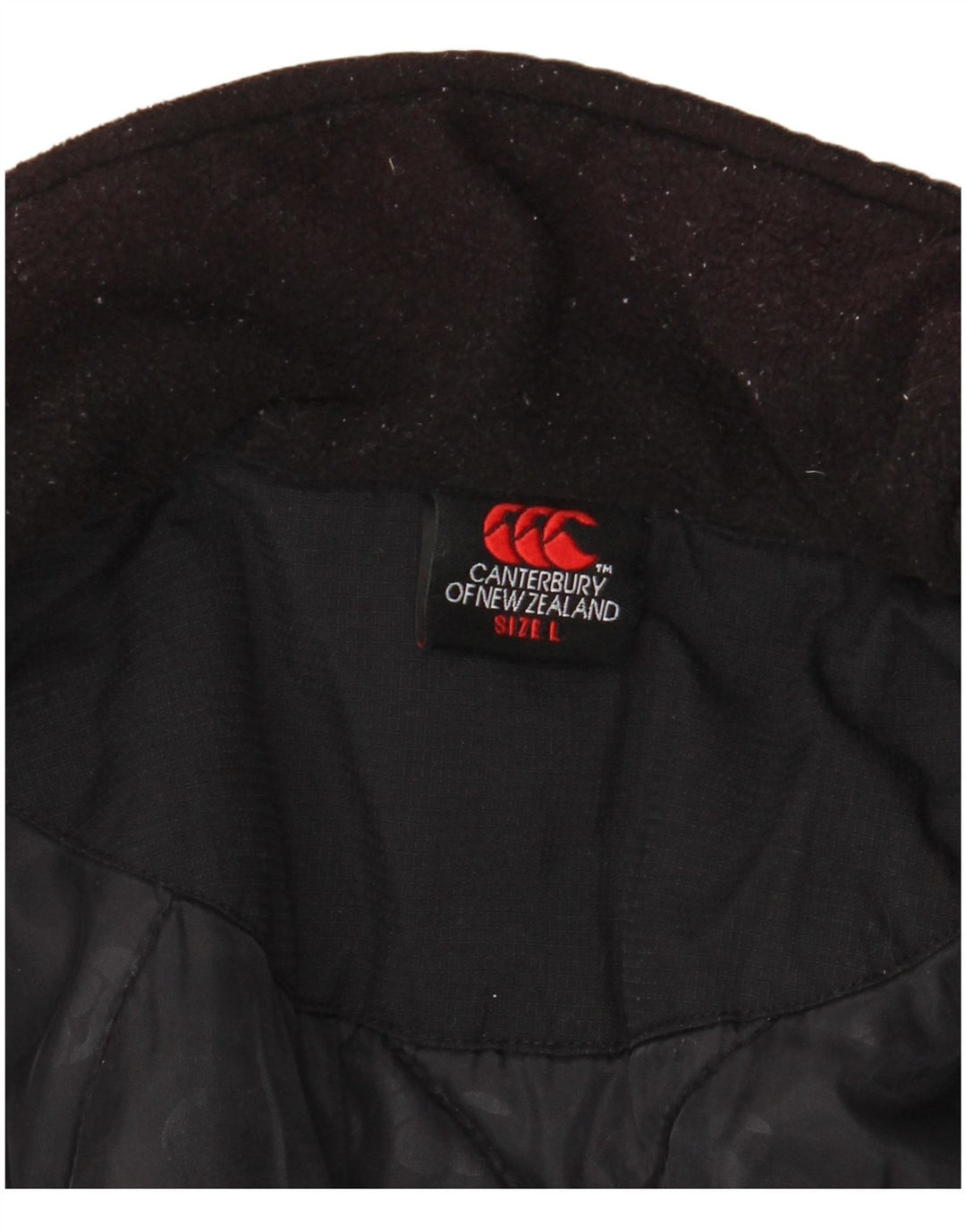 Canterbury Chaqueta cortavientos para hombre UK 40 Large Black Colourblock