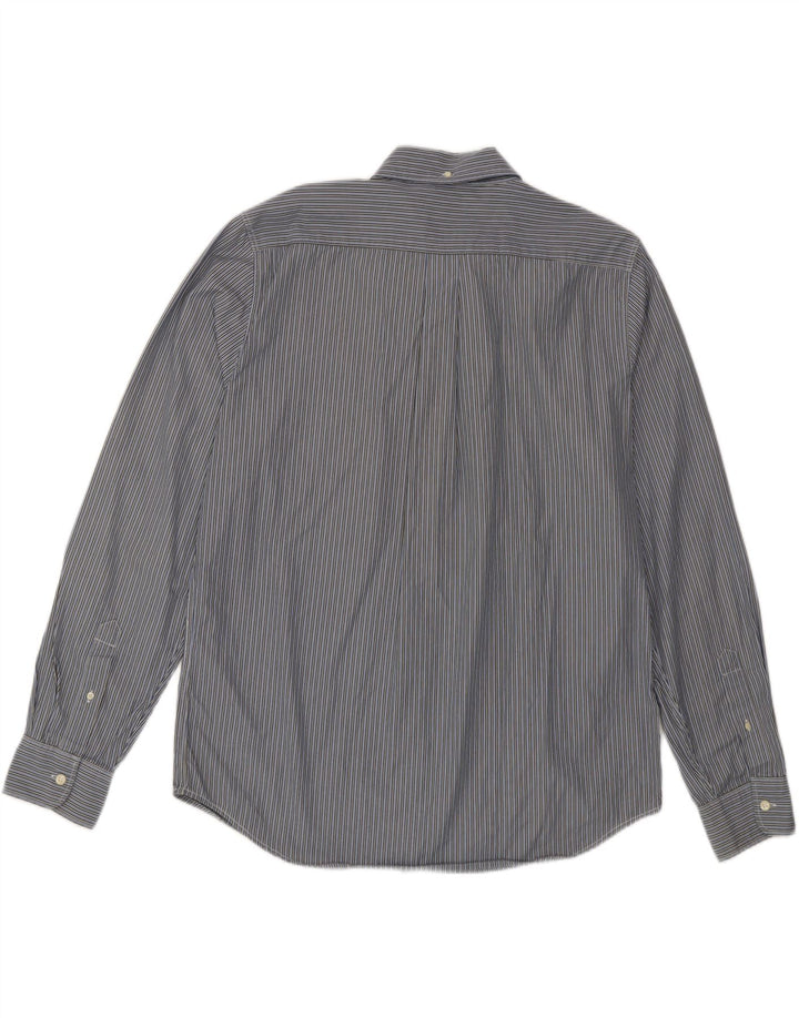 Levi's Camisa de corte estándar para hombre, talla grande, a rayas azules