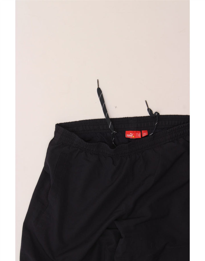 PUMA Mens Graphic Tracksuit Trousers Medium  Navy Blue Vintage Puma and Second-Hand Puma from Messina Hembry 