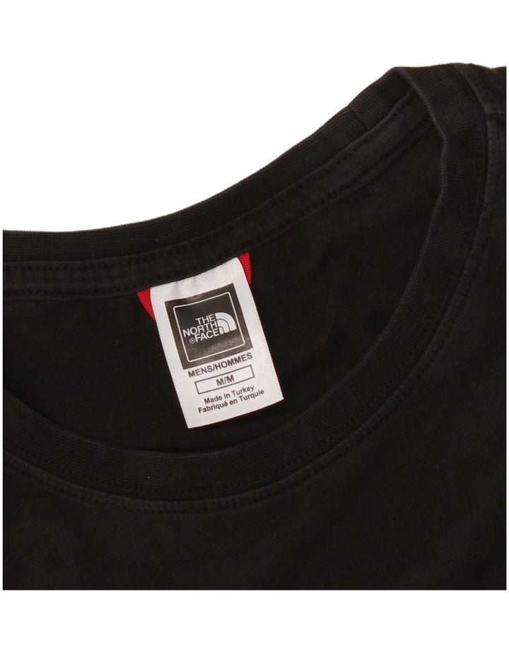 The North Face Hombre Camiseta Gráfica Top Medium Negro