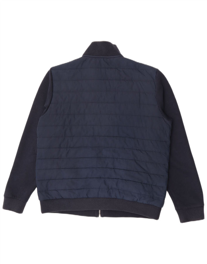 Marks & Spencer Chaqueta acolchada para hombre UK 42 XL Poliéster azul marino