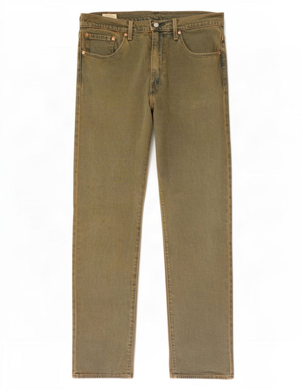Levi's Mens 502 Tapered Casual Pantalones W34 L34 Algodón Verde