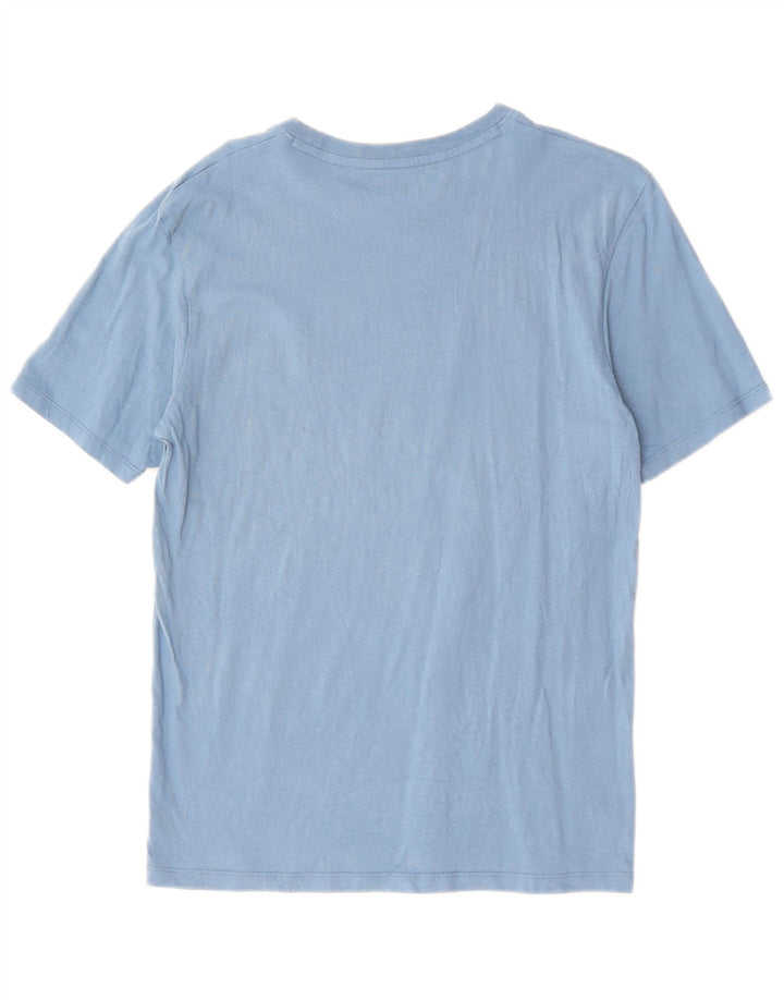 TIMBERLAND Camiseta gráfica de ajuste regular para hombre Top de algodón azul medio