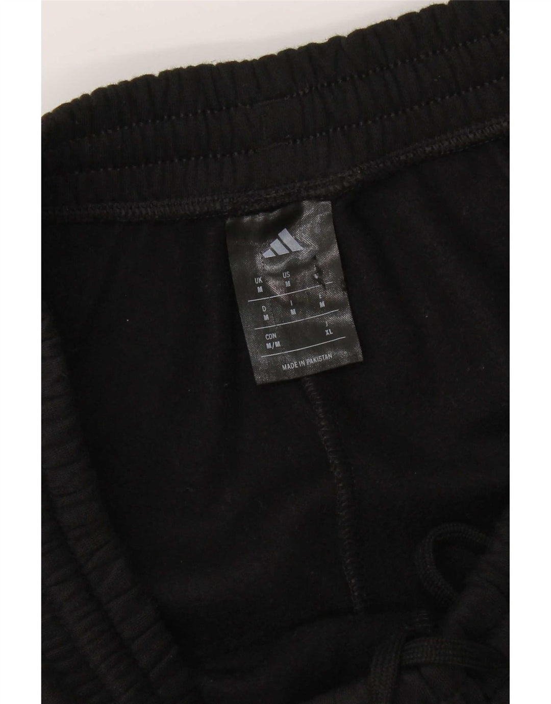 Adidas Hombre Cargo Chándal Pantalones Joggers Mediano Negro Algodón