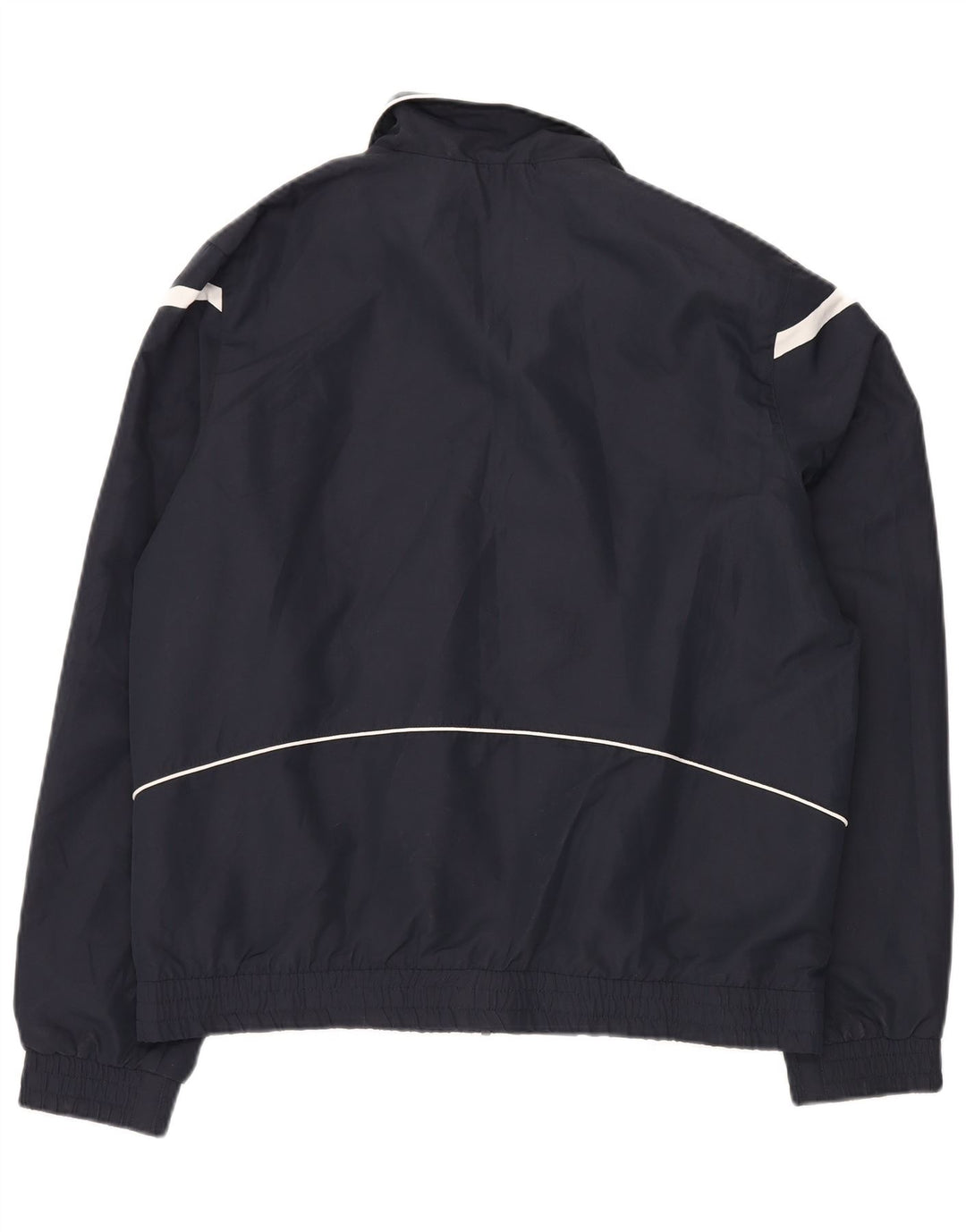 Lotto Hombre Chándal Top Chaqueta XL Azul Marino Colorblock Poliéster