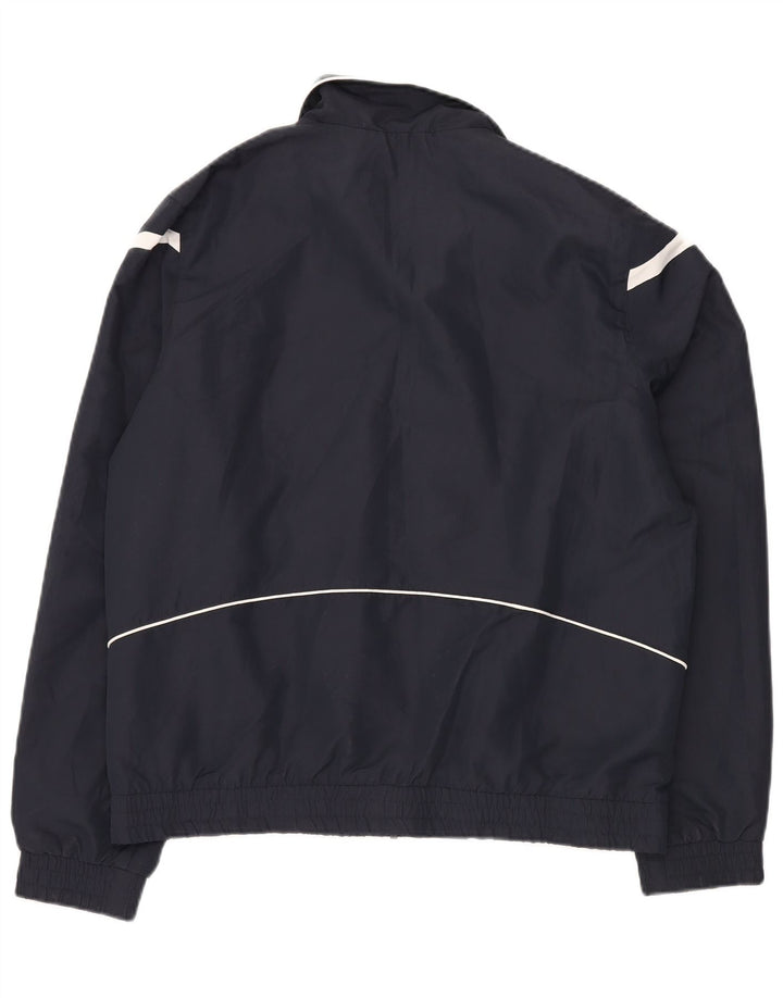 Lotto Hombre Chándal Top Chaqueta XL Azul Marino Colorblock Poliéster