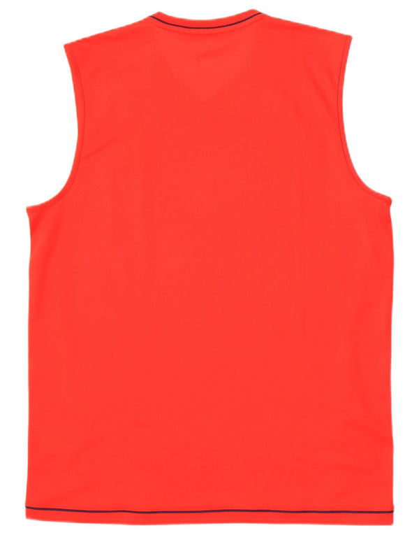 Adidas Mens FC Bayern München Chaleco Top Grande Poliéster Rojo