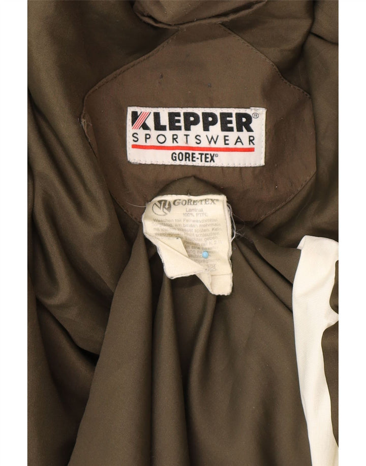KLEPPER Chaqueta utilitaria Gore-Tex para hombre UK 38 Poliéster verde medio