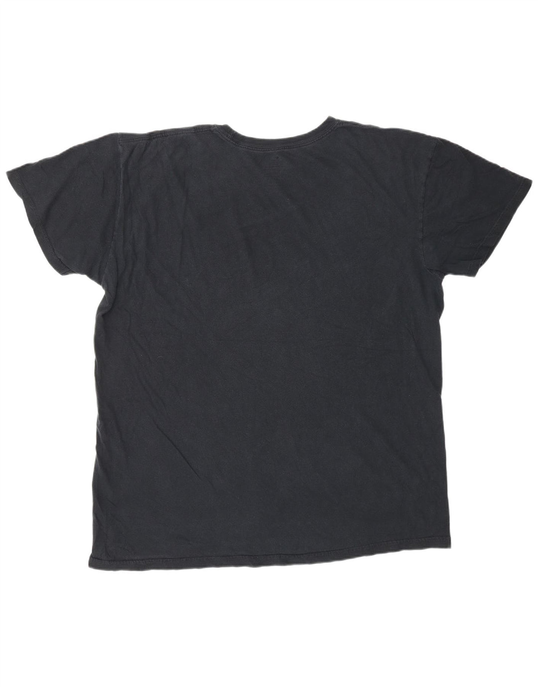 QUIKSILVER Camiseta gráfica de ajuste regular para hombre, talla grande, color negro