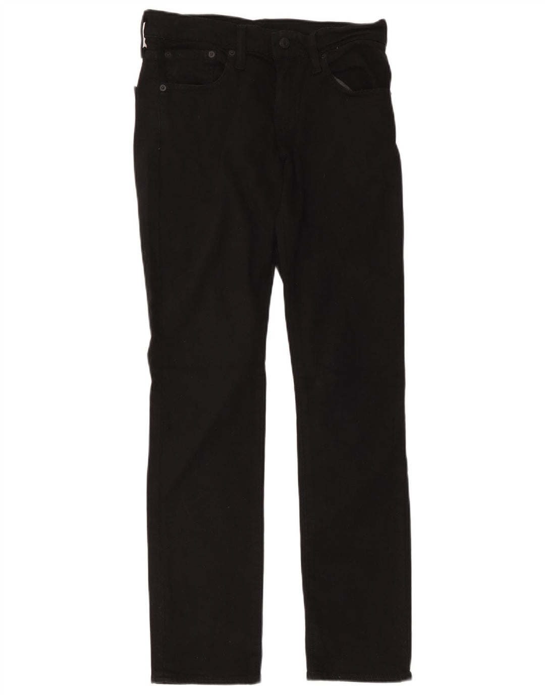 Levi's Hombre 511 Slim Jeans W28 L32 Algodón Negro