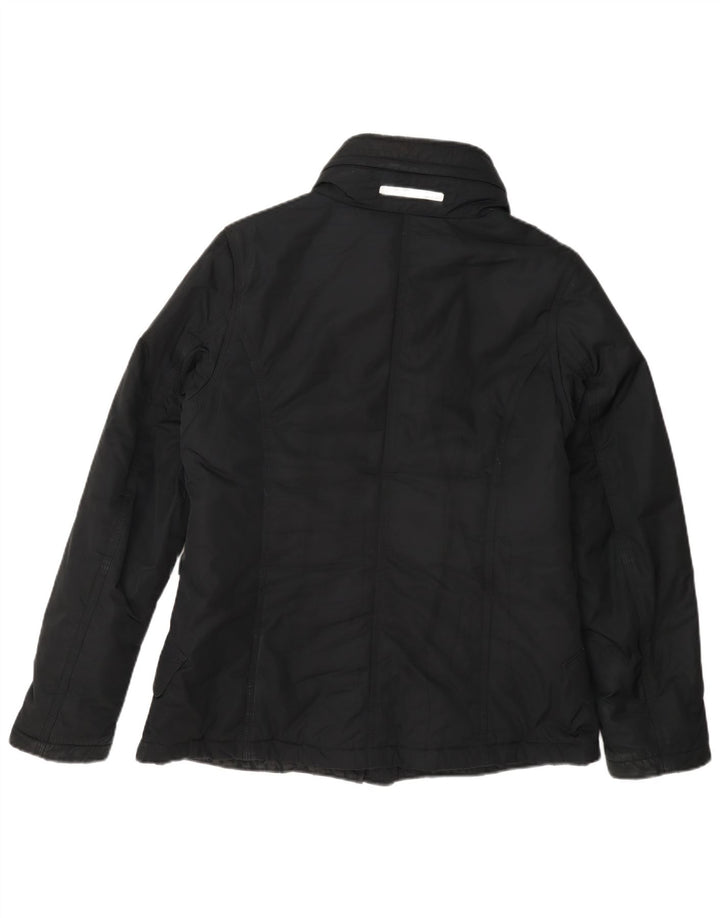 Slam Chaqueta acolchada con capucha para mujer UK 44 Mediana Poliéster negro