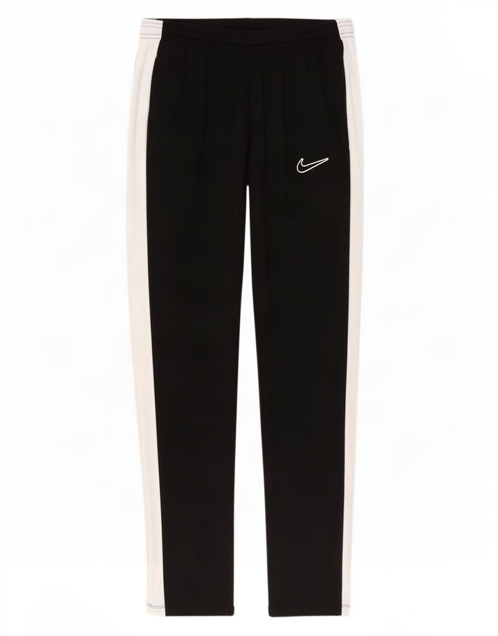 Pantalones De Chándal Nike Dri Fit Para Hombre Poliéster Color Block Negro Mediano