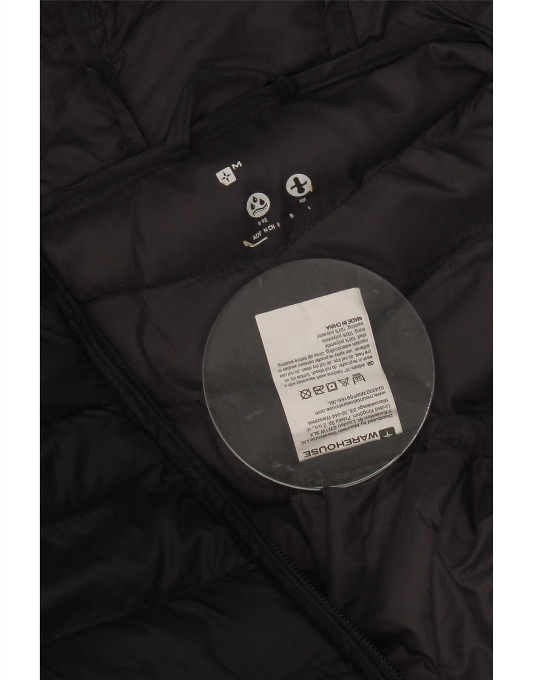 Abrigo acolchado con capucha para mujer Mountain Warehouse UK 44 Medium Azul marino Nylon