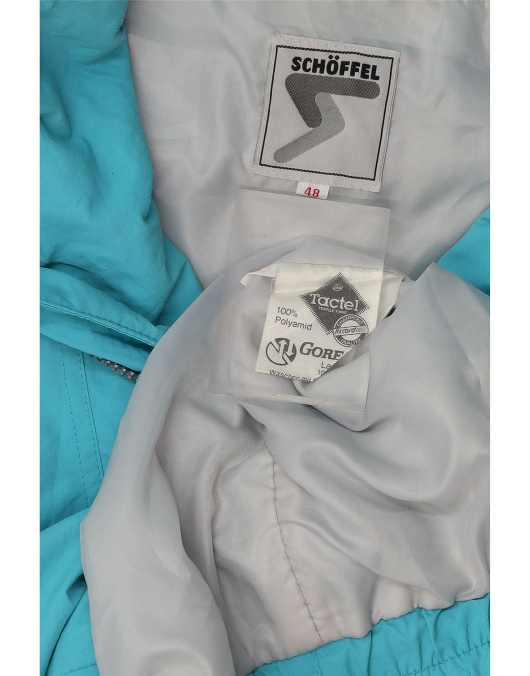 SCHOFFEL Chaqueta anorak holgada con capucha Gore-Tex para hombre EU 48 Azul medio