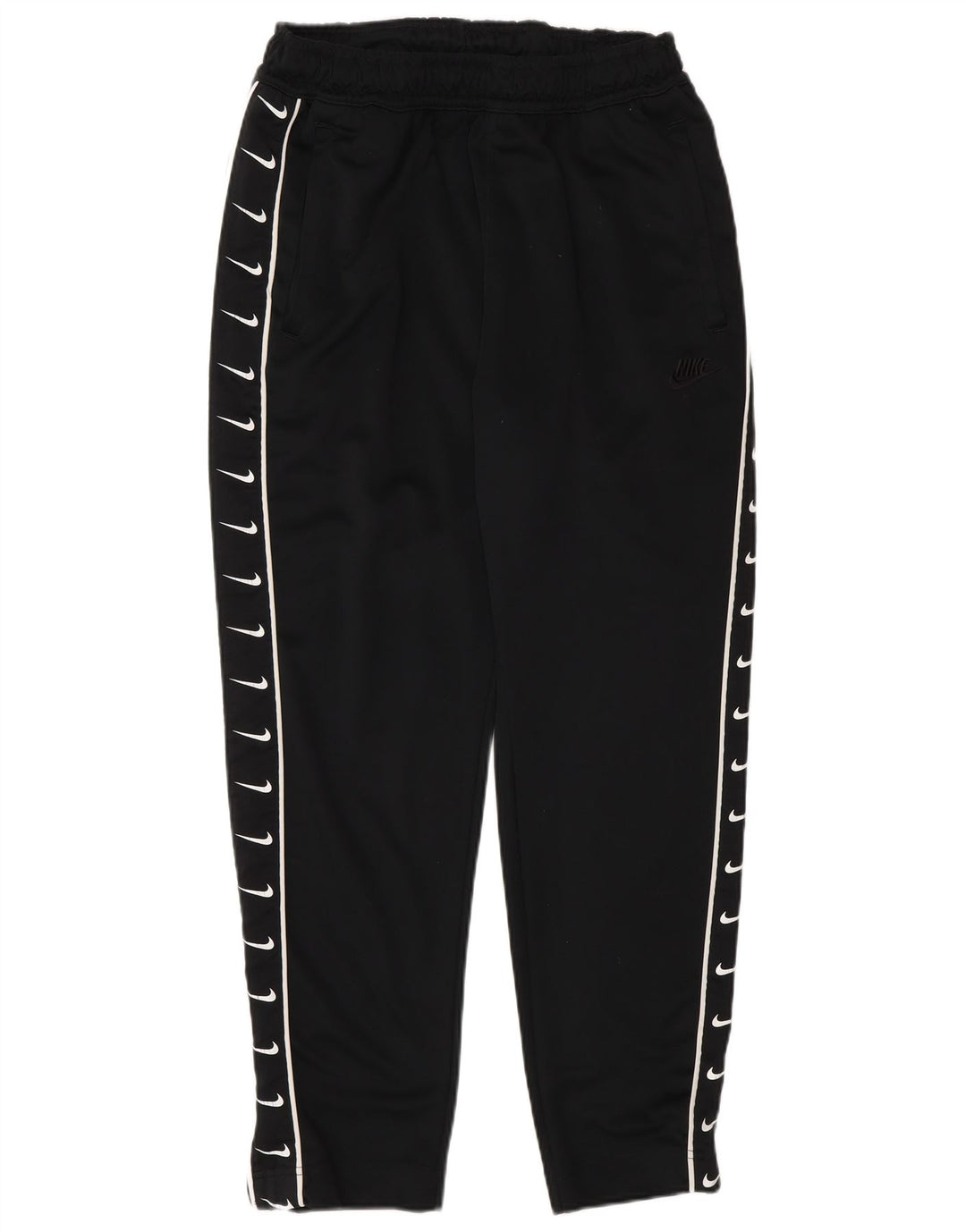 Nike - Pantalón de chándal gráfico para hombre, talla grande, poliéster negro