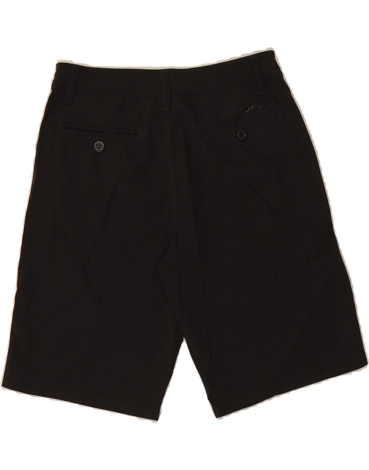 O'NEILL Womens Chino Shorts W26 Small Black Polyester Vintage O'Neill and Second-Hand O'Neill from Messina Hembry 