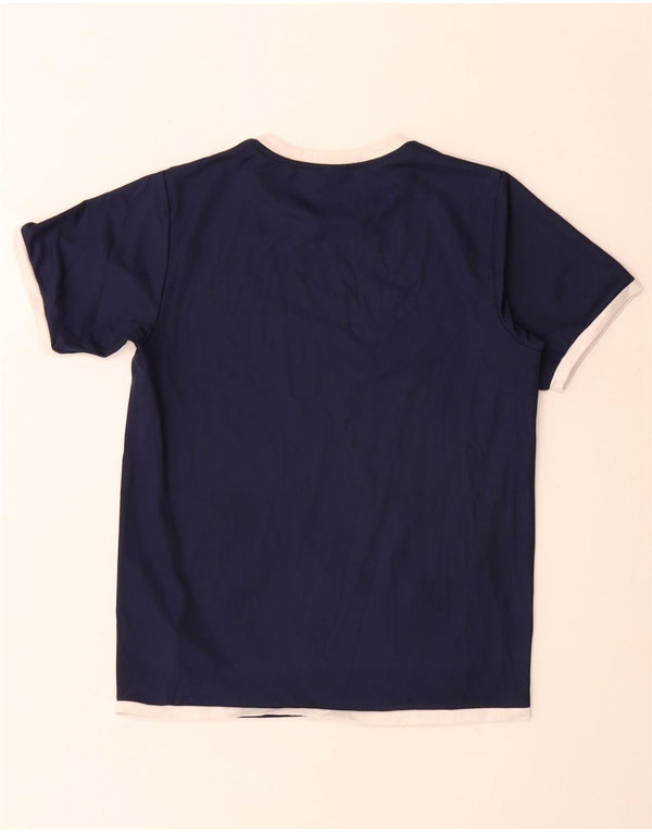Puma Camiseta para niño Top 11-12 años Azul marino Colorblock Poliéster