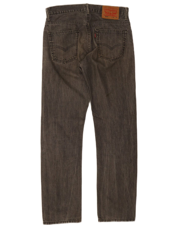 Levi's Vaqueros rectos 513 para hombre W30 L30 Algodón gris
