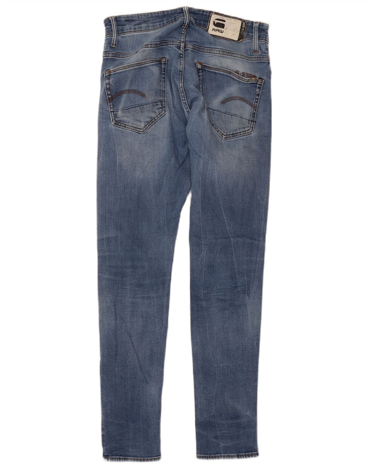 Vaqueros pitillo para hombre G-Star W29 L30 Poliéster azul