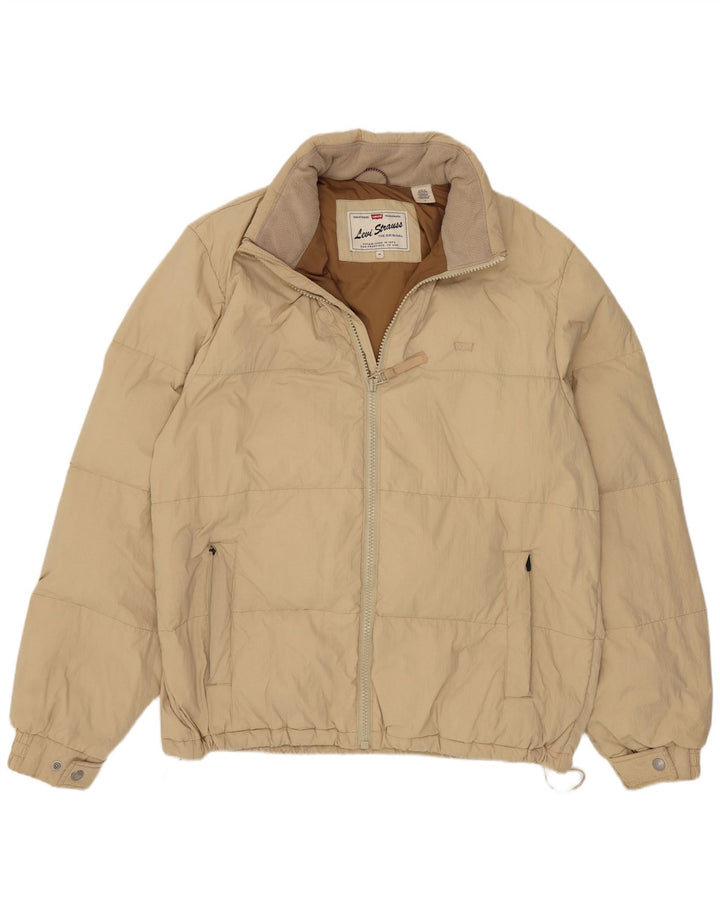 Levi's Chaqueta acolchada para hombre UK 38 Poliamida beige medio