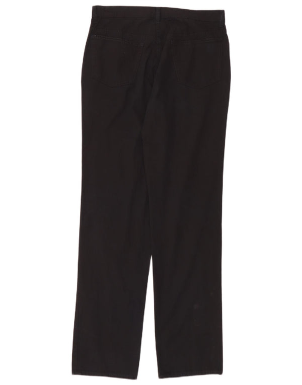 Trussardi Pantalón Casual Recto para Hombre IT 50 Large W32 L34 Negro