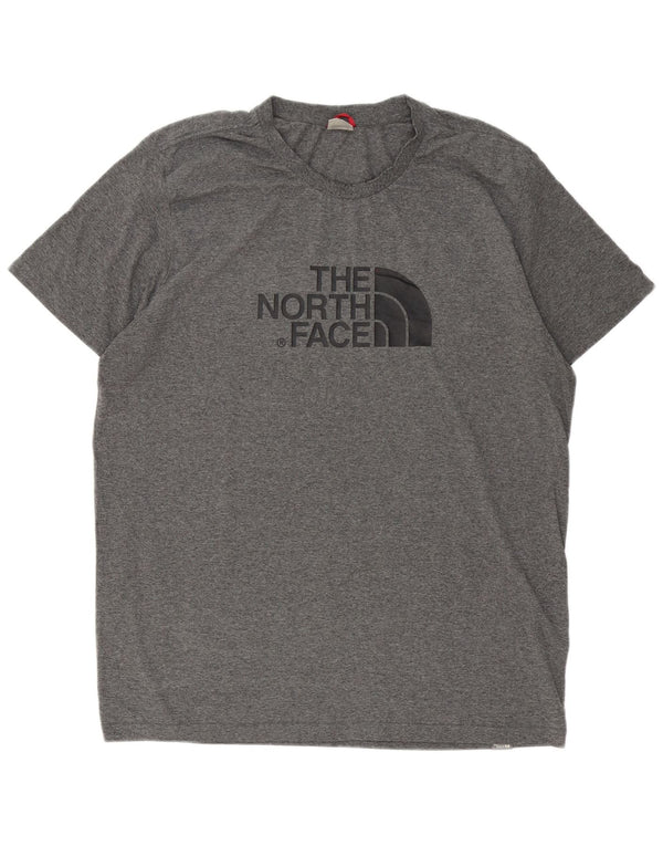 The North Face Camiseta gráfica para hombre Top XL Gris Algodón