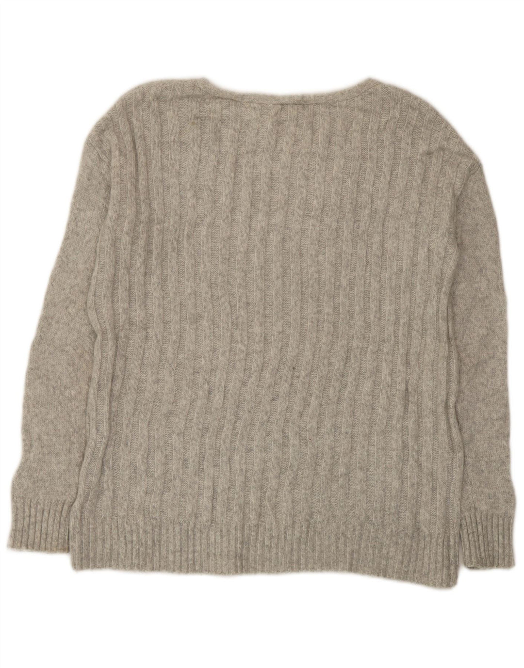 Gap Jersey extragrande con cuello en V para mujer UK 6 XS Gris