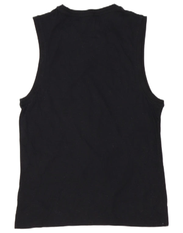Marks & Spencer Mens Autograph Vest Top Medium Black Cotton