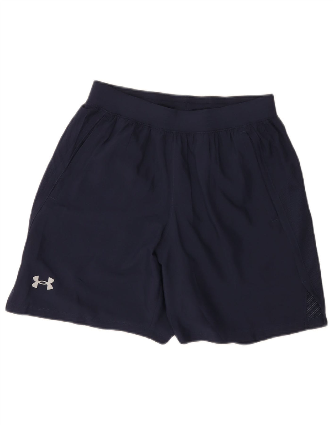 Under Armour Pantalones cortos deportivos para mujer UK 10 Small Poliéster azul marino