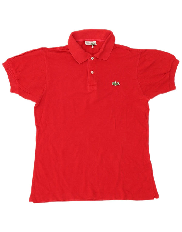 Polo Lacoste para hombre talla 3 pequeño algodón rojo