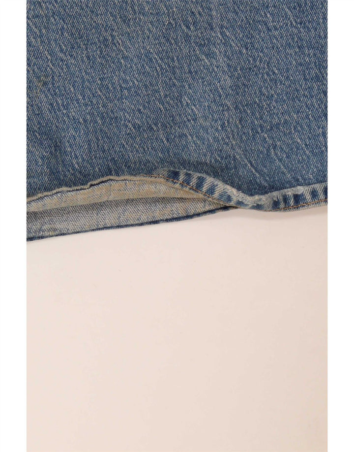 Levi's Mujer Ribcage Bell Flared Jeans W31 L30 Algodón Azul