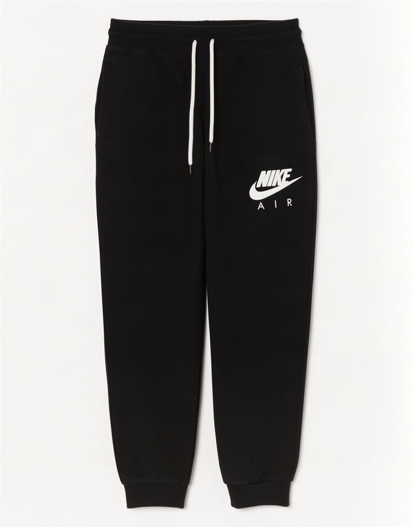 Nike - Pantalones de chándal con gráfico para hombre, talla grande, algodón negro