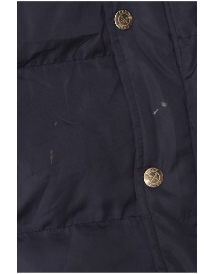 Crew Clothing Chaleco acolchado para hombre UK 38 Medio Azul marino Poliéster