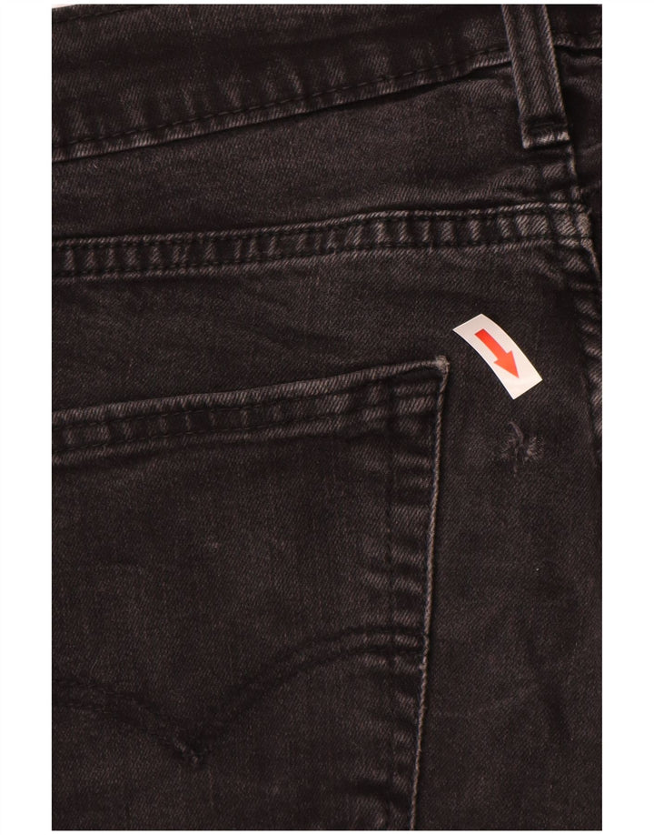 Levi's Hombre 511 Slim Jeans W30 L24 Algodón Negro