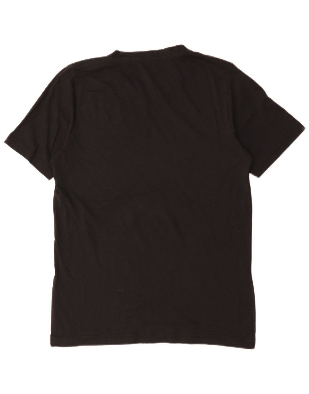 Adidas - Camiseta para hombre, talla pequeña, algodón negro