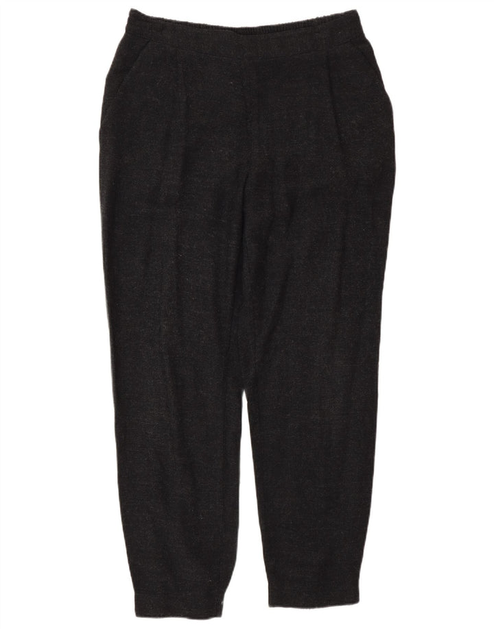 Zara Mujer Pantalones Casuales Slim Small W26 L28 Gris