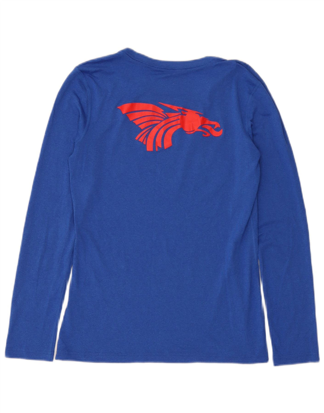Nike Hutchinson Graphic Top Manga Larga UK 10 Pequeño Poliéster Azul
