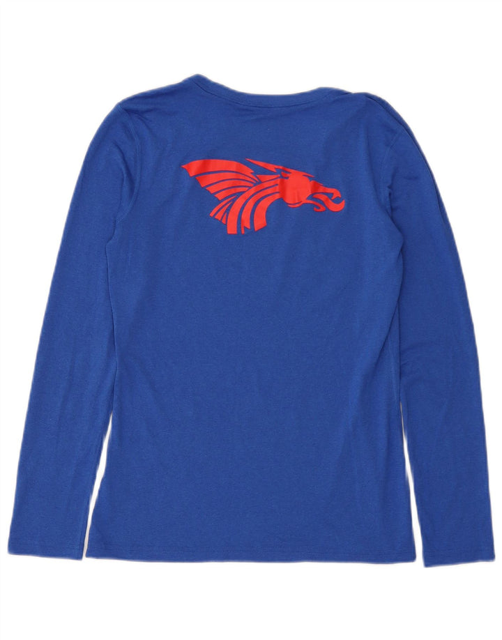 Nike Hutchinson Graphic Top Manga Larga UK 10 Pequeño Poliéster Azul