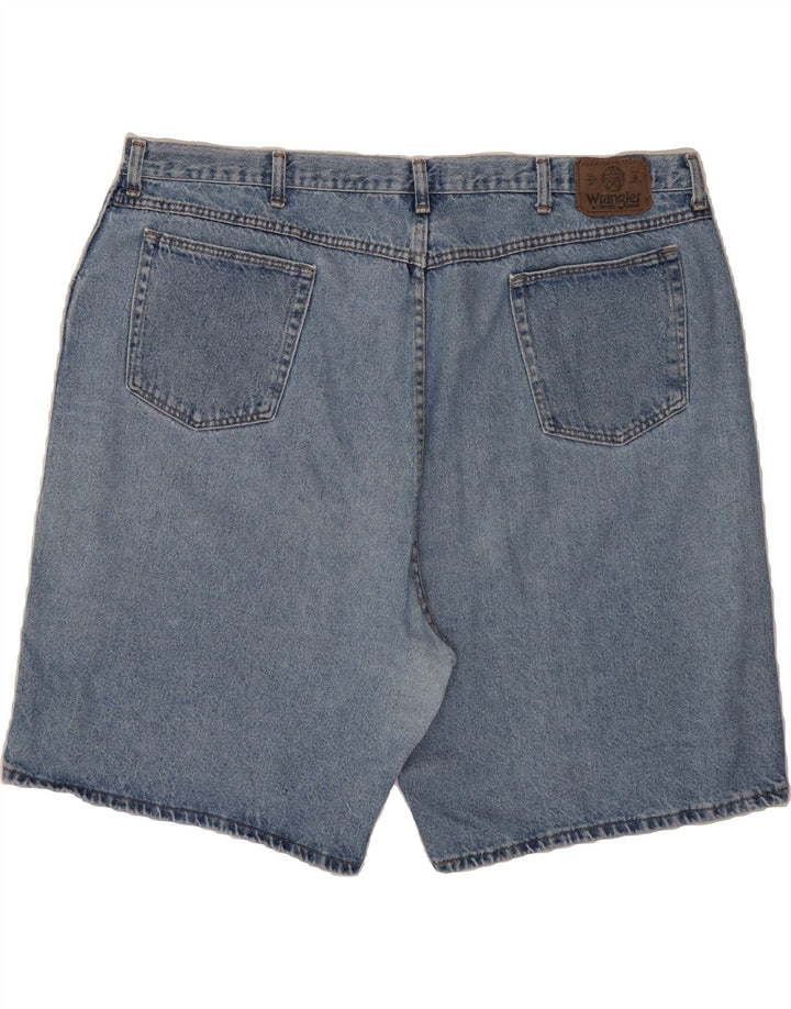 WRANGLER Mens Denim Shorts W44 2XL Blue Vintage Wrangler and Second-Hand Wrangler from Messina Hembry 