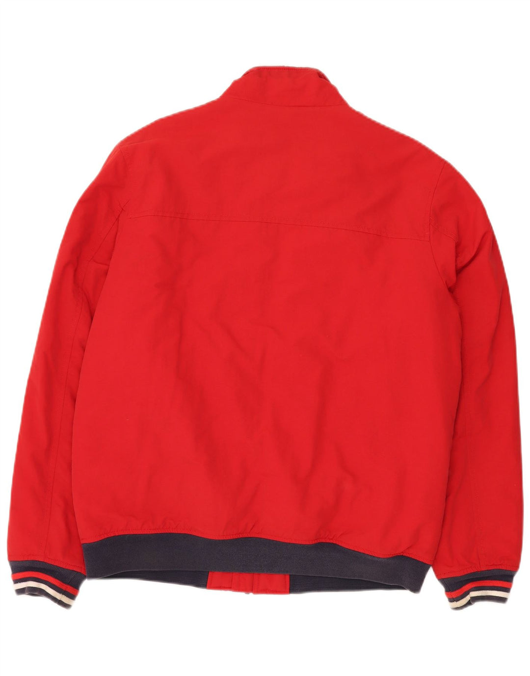 TOMMY HILFIGER Chaqueta bomber para hombre UK 40 Large Poliamida roja