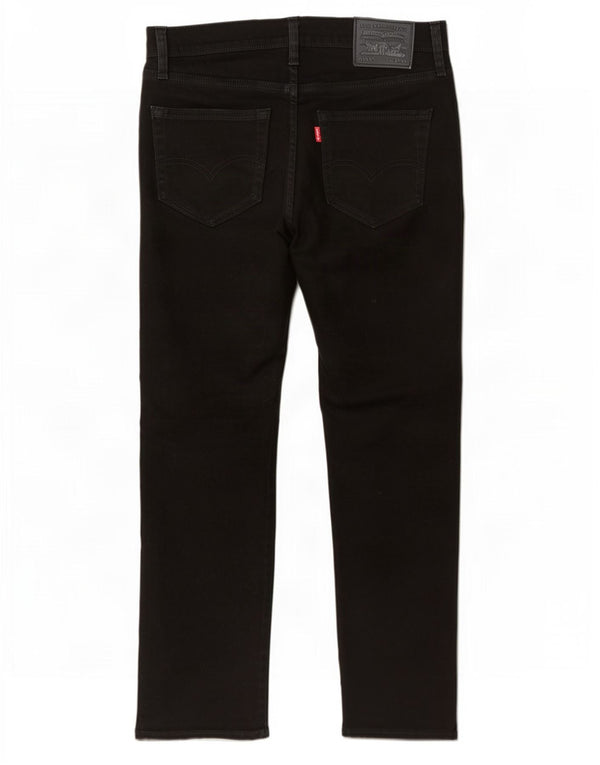 Levi's Hombre 512 Slim Tapered Jeans W29 L32 Algodón Negro