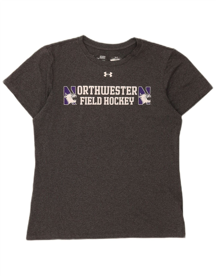Under Armour Camiseta gráfica para mujer Top UK 10 Small Grey