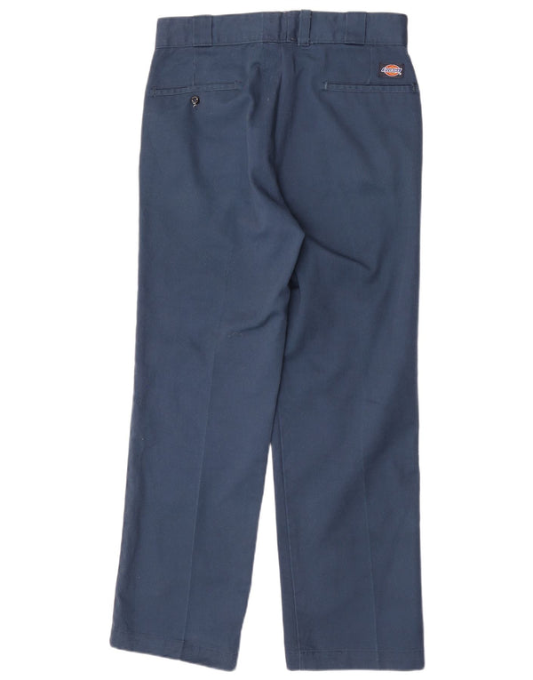 Dickies Pantalón chino recto para hombre W30 L30 Azul marino