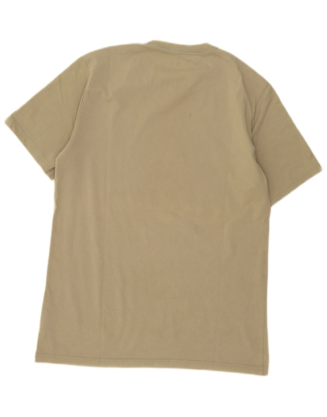 Converse Hombre Camiseta Gráfica Top Medium Khaki Algodón
