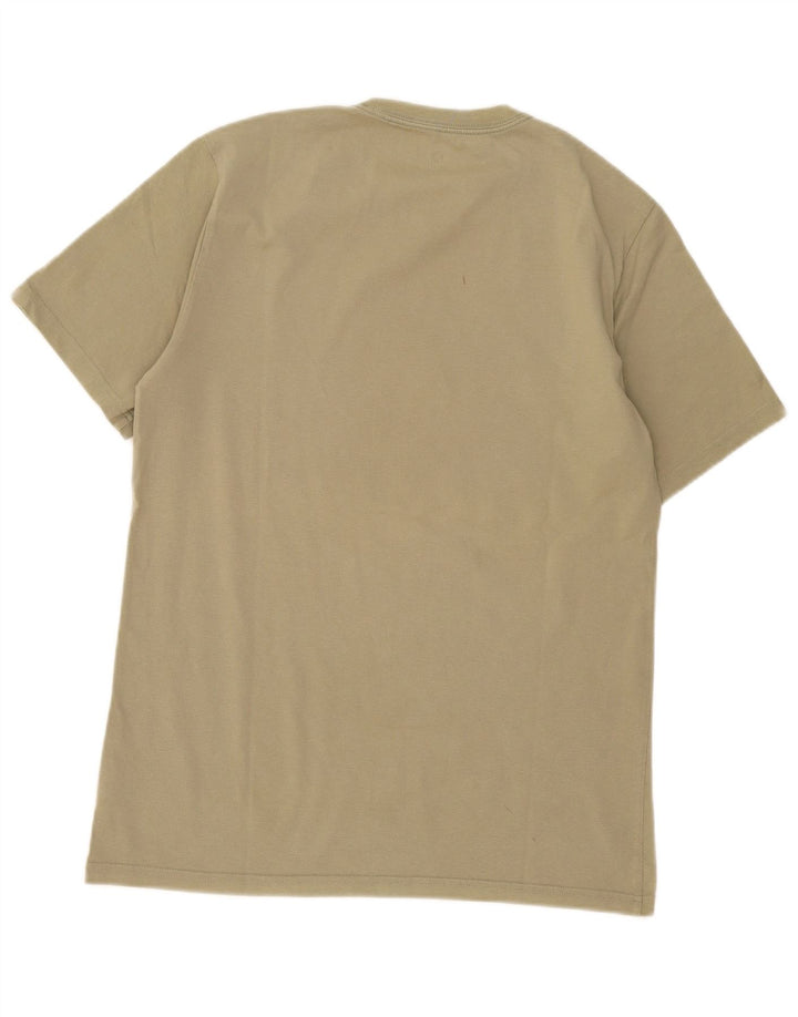Converse Hombre Camiseta Gráfica Top Medium Khaki Algodón