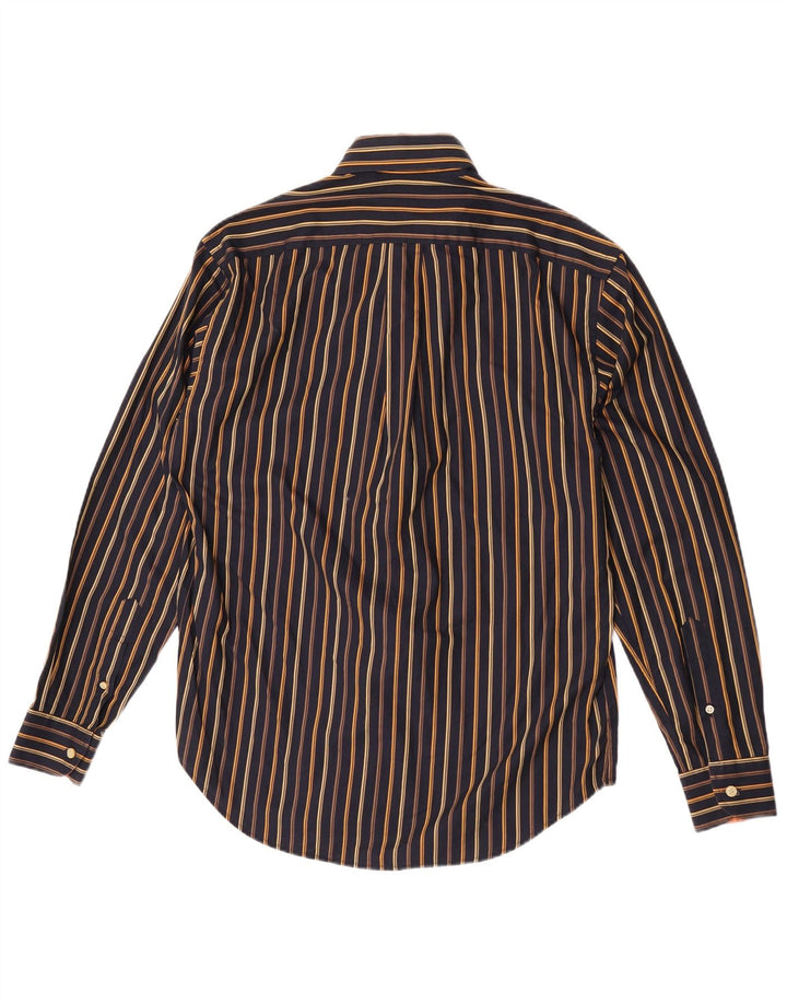 Camisa Harmont & Blaine Hombre Algodón Rayas Azul Marino Mediano