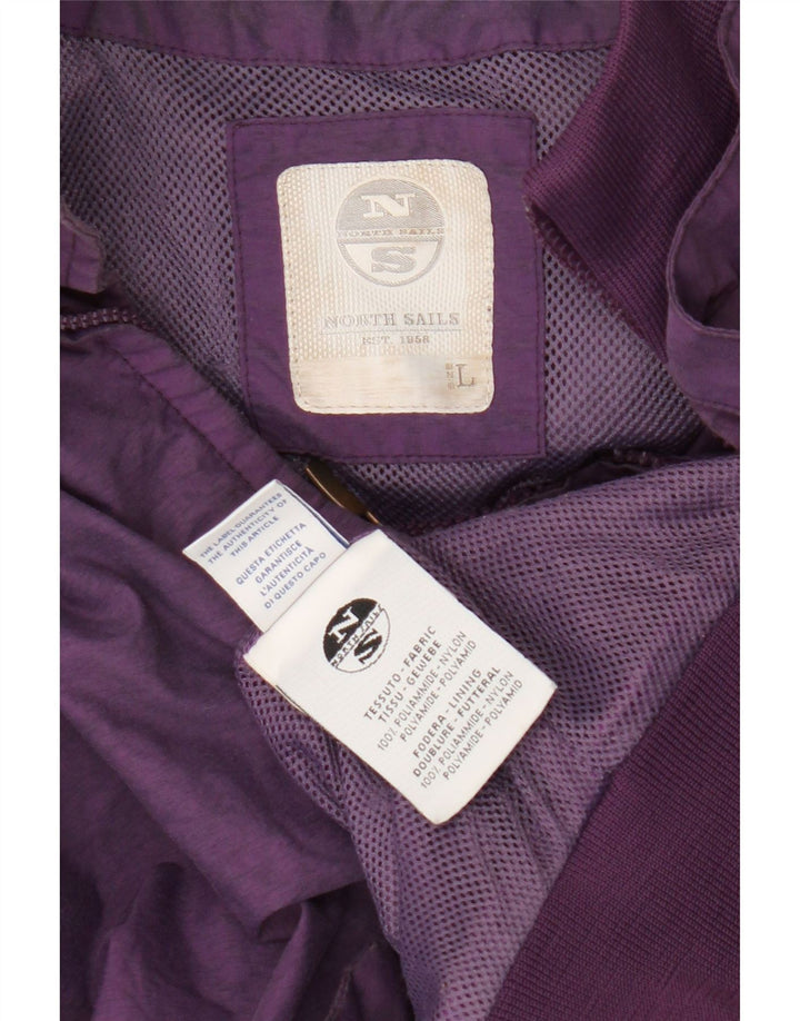 Chaqueta bomber para mujer North Sails UK 46 Large Nylon morado