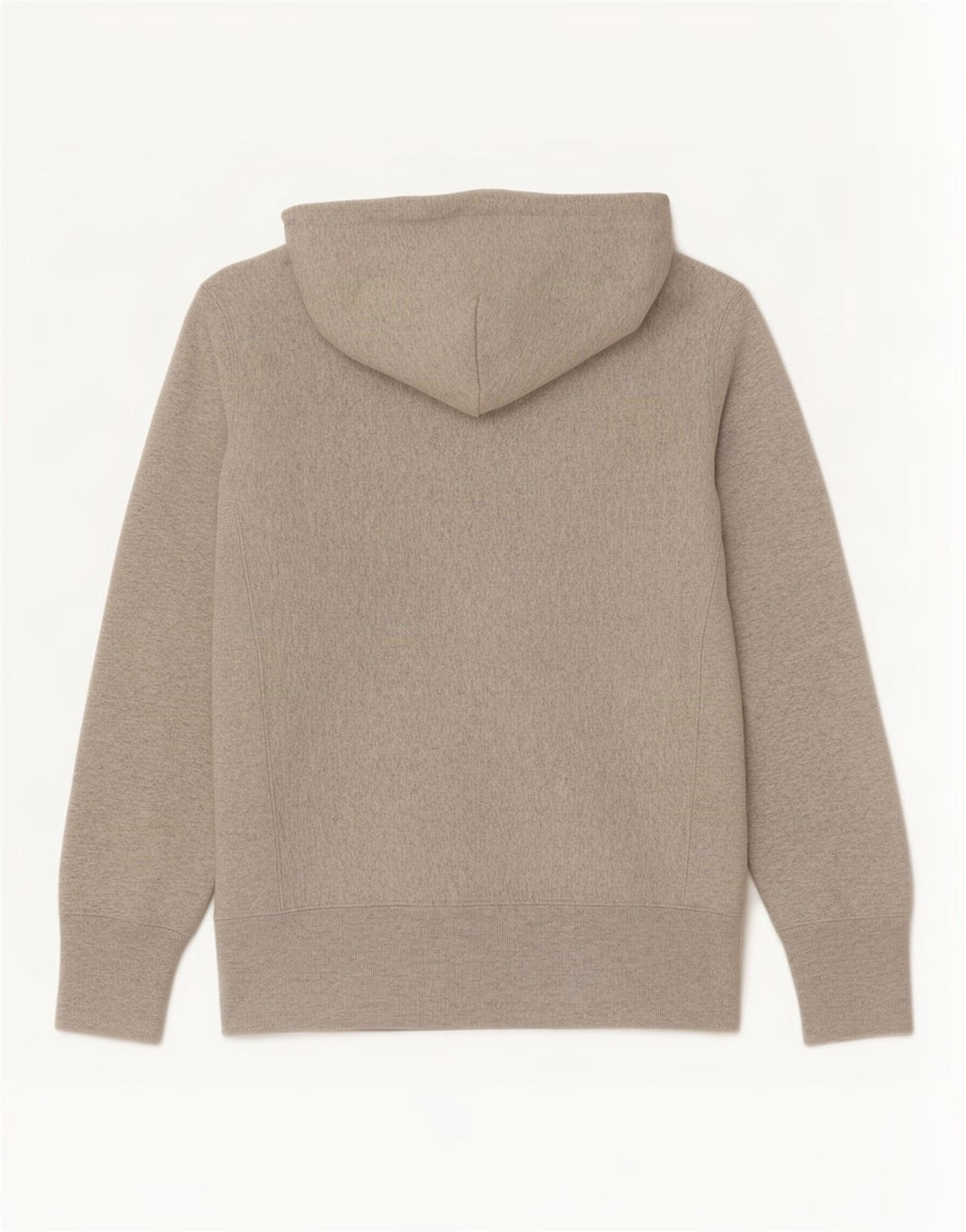 Champion Sudadera Con Capucha Y Estampado De Tejido Inverso De Algodón Gris Medio Hombre