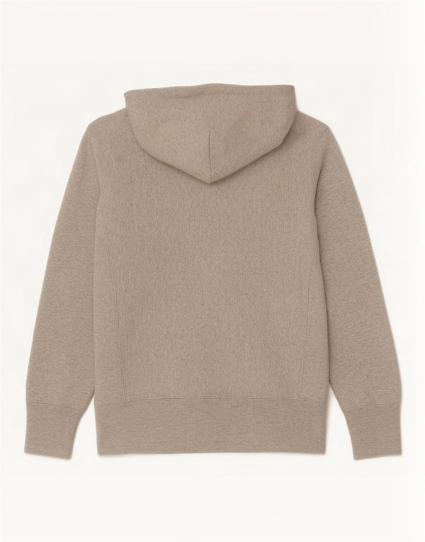 Champion Sudadera Con Capucha Y Estampado De Tejido Inverso De Algodón Gris Medio Hombre